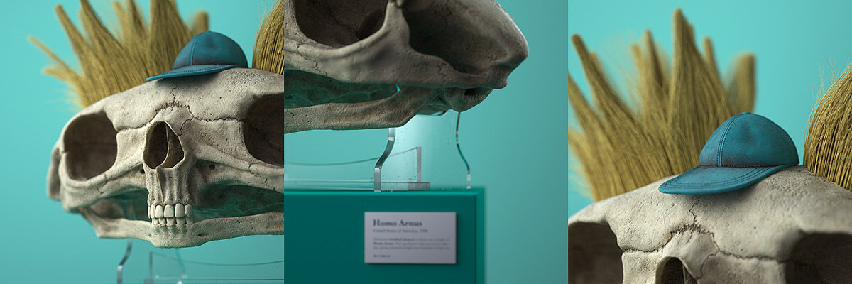 Filip Hodas，Cartoon Fossils，卡通化石系列，