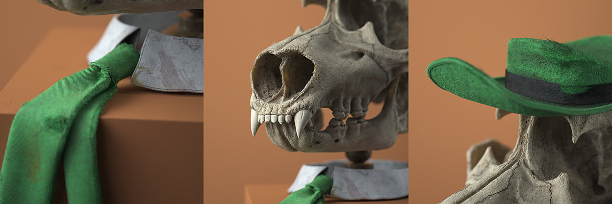 Filip Hodas，Cartoon Fossils，卡通化石系列，