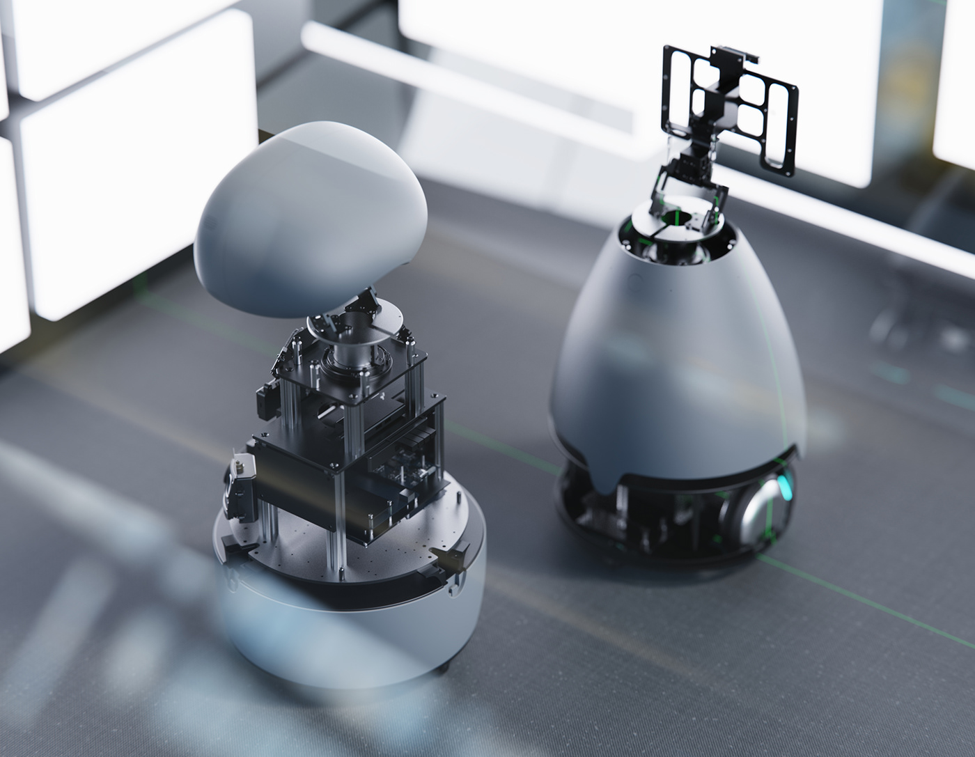 Areum Gu，Vu home robot，Vu smart home robot，