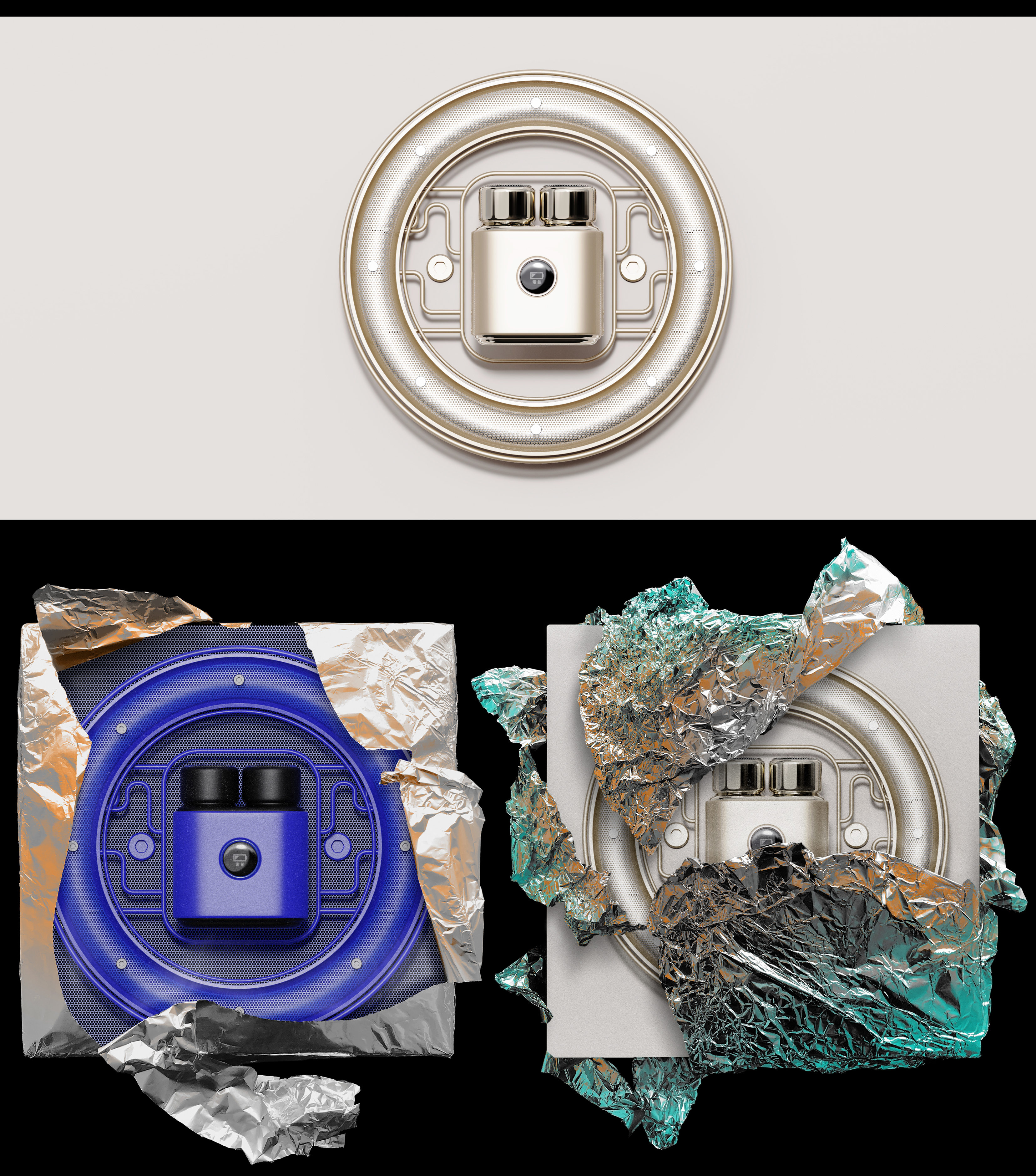 Interstellar movement，Ror trek，Electric shaver，razor，Oxygen making planet，Oxygen making design，Quality design，Brand design，