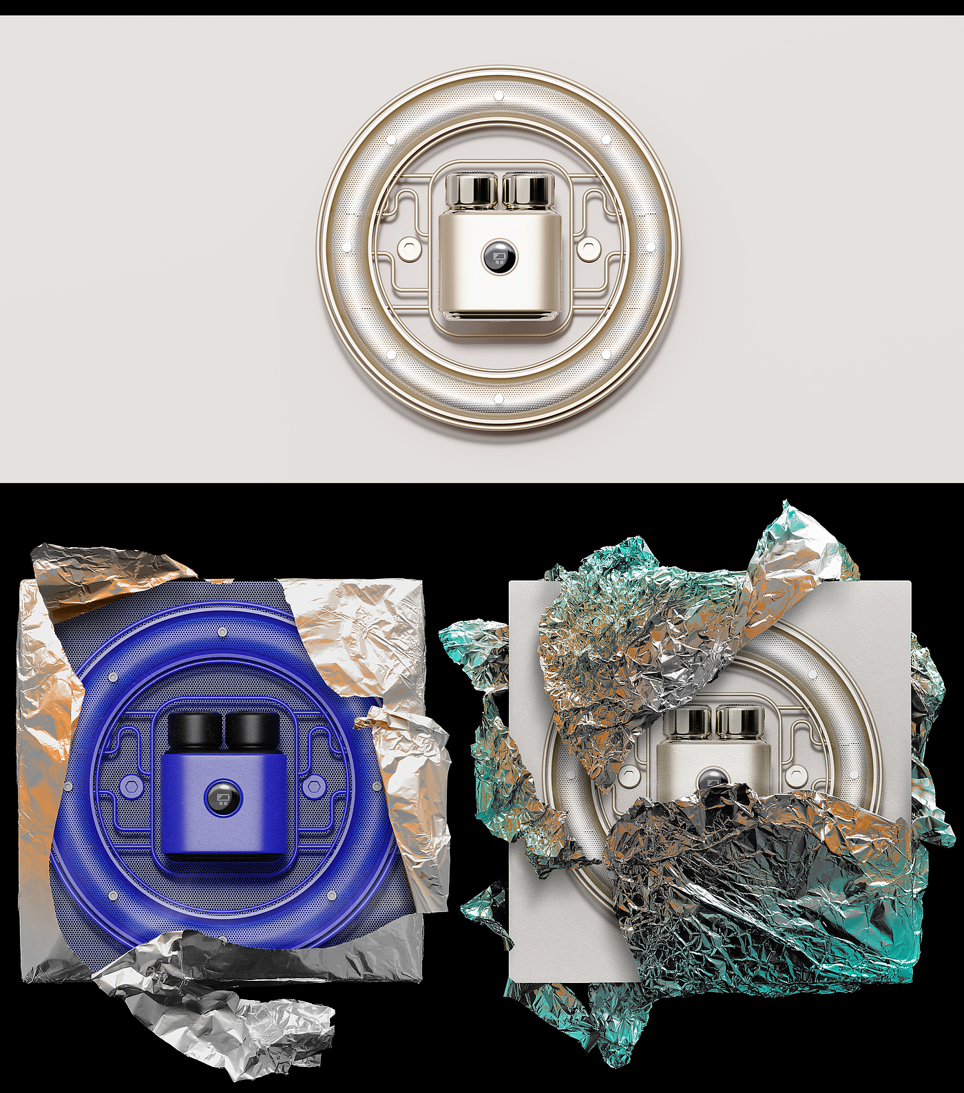 Interstellar movement，Ror trek，Electric shaver，razor，Oxygen making planet，Oxygen making design，Quality design，Brand design，