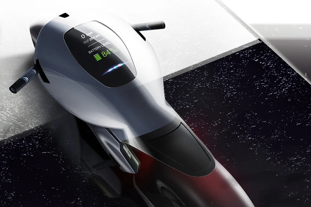 Victor groten Rico，Motorcycle design，Streamlined design，