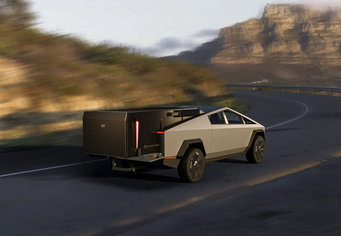 Cybertruck，Automobile design，FORM Camper，Campervan，Tesla，Pickup，