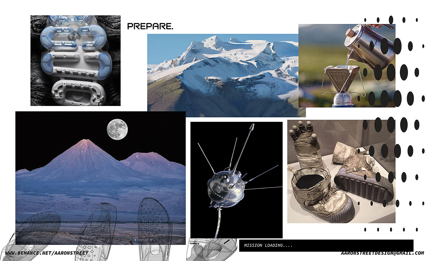 Aaron Street，astronaut，Streamlined design，Ergonomics，