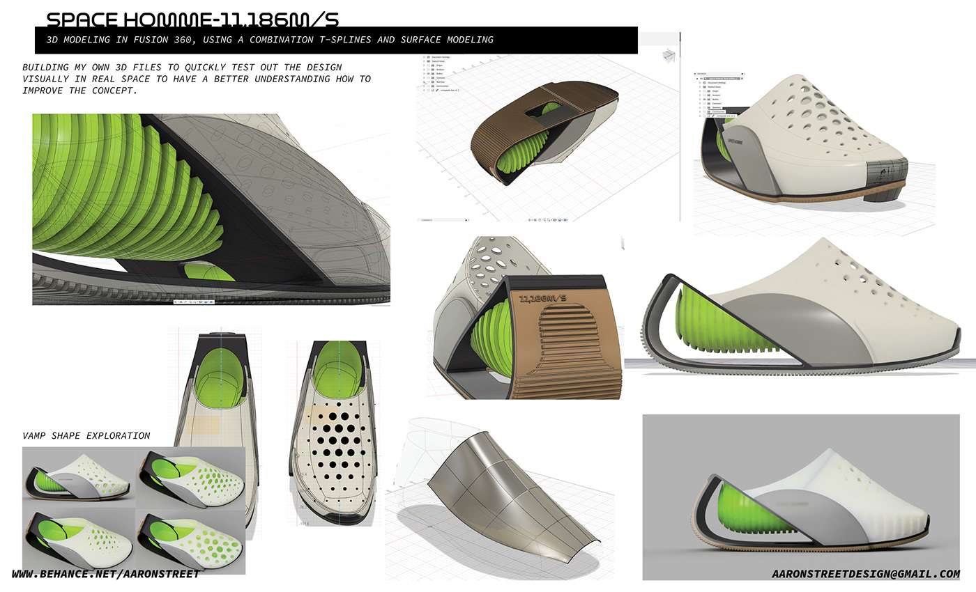 Aaron Street，astronaut，Streamlined design，Ergonomics，