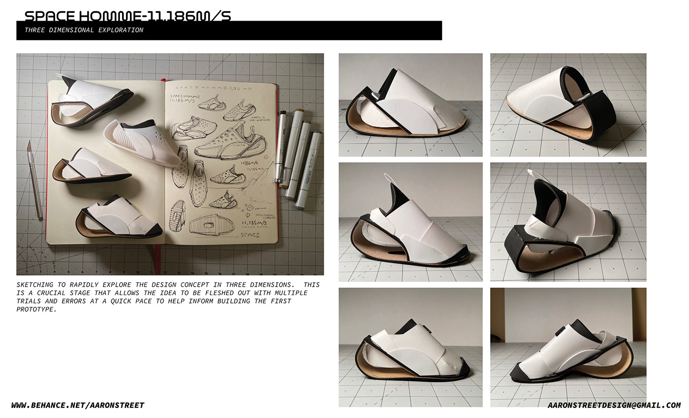 Aaron Street，astronaut，Streamlined design，Ergonomics，