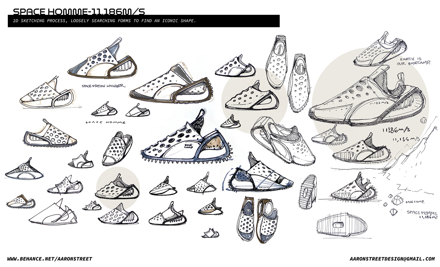 Aaron Street，astronaut，Streamlined design，Ergonomics，