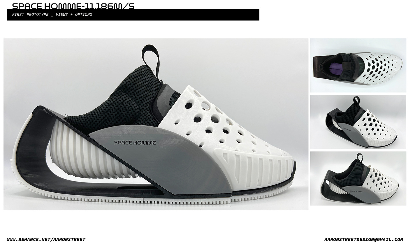 Aaron Street，astronaut，Streamlined design，Ergonomics，