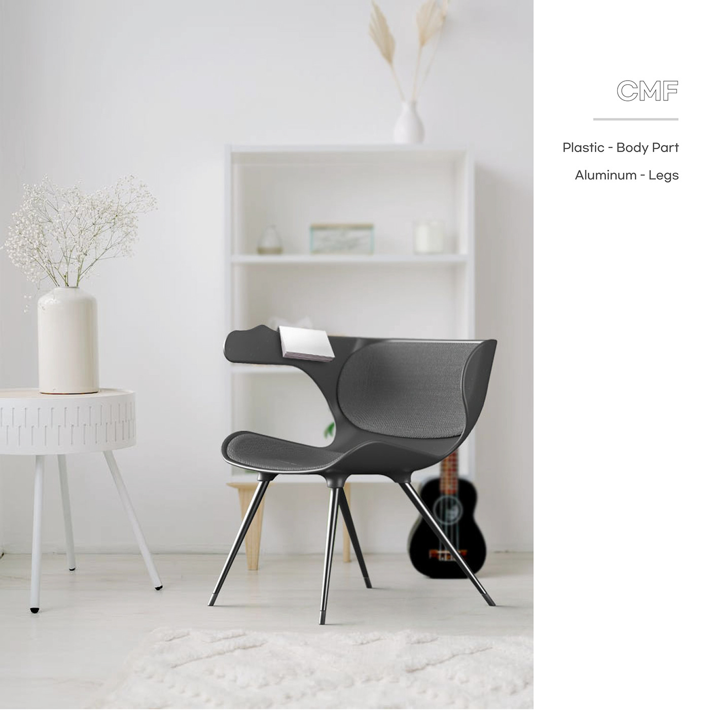Gyung Min Lee，GOOD WILL CHAIR，Ergonomics，Streamlined design，chair，