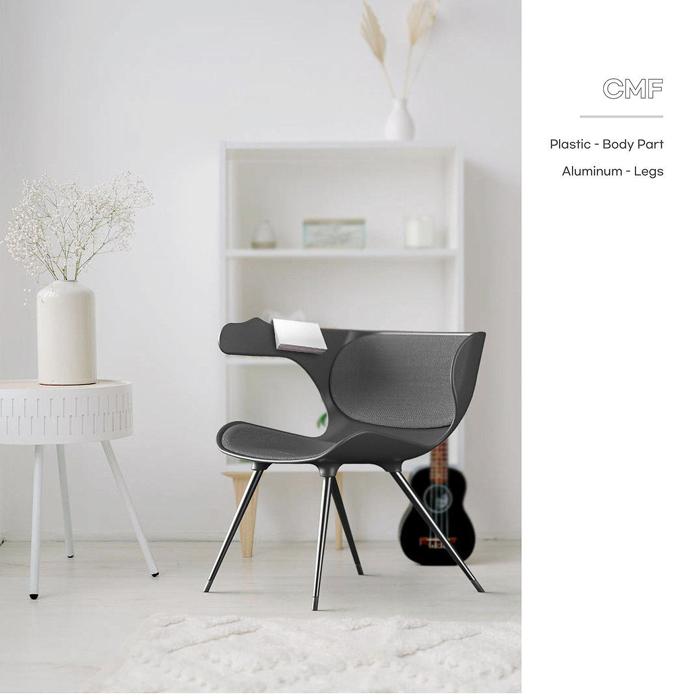 Gyung Min Lee，GOOD WILL CHAIR，Ergonomics，Streamlined design，chair，