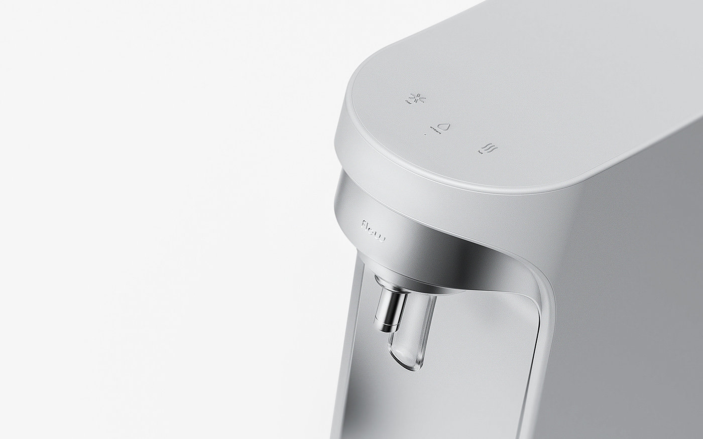 Chae Young Yoon，FLOW WATER PURIFIER，Flow purifier，Usability design，Streamlined design，，