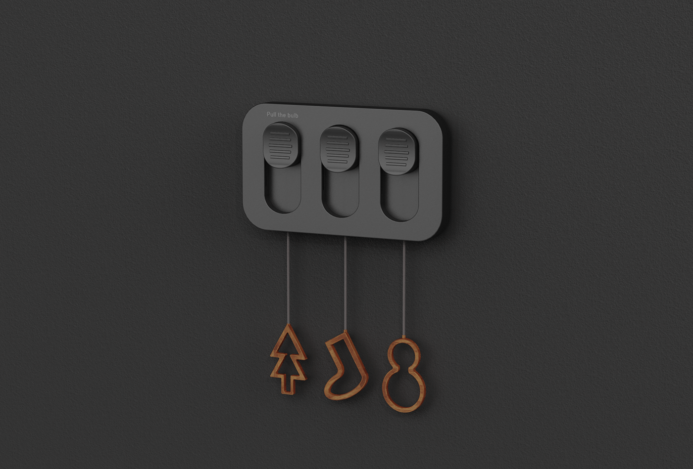 switch，lamp，Pull rope，