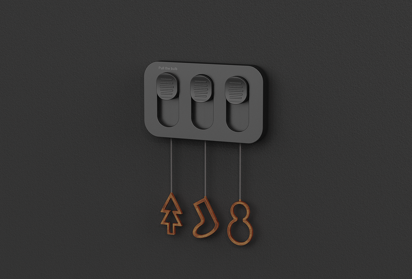 switch，lamp，Pull rope，