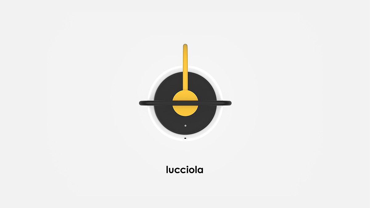 Lucciola，Bedside lamp，Creative lamp，