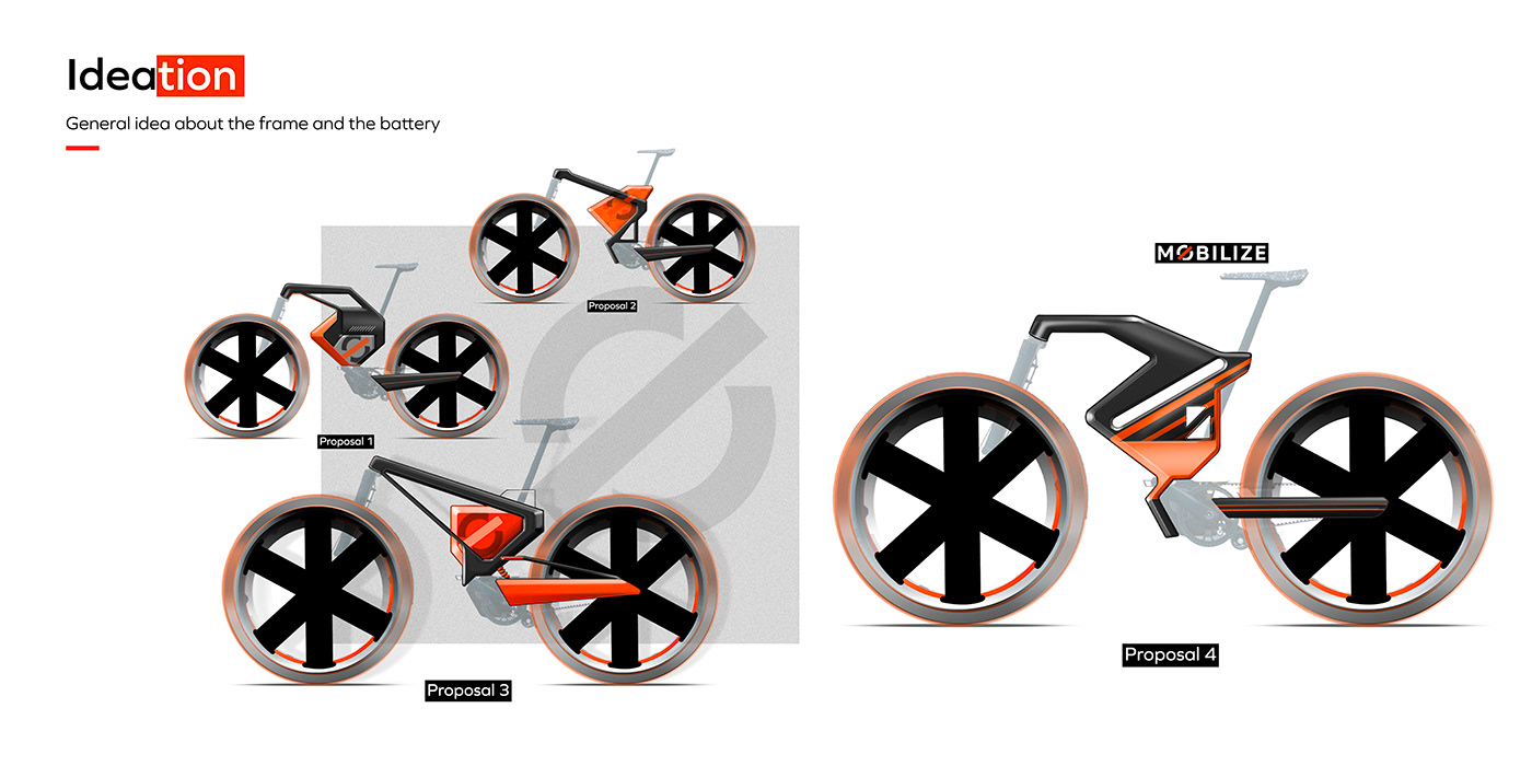 Bicycle，vehicle，sketch，conceptual design，