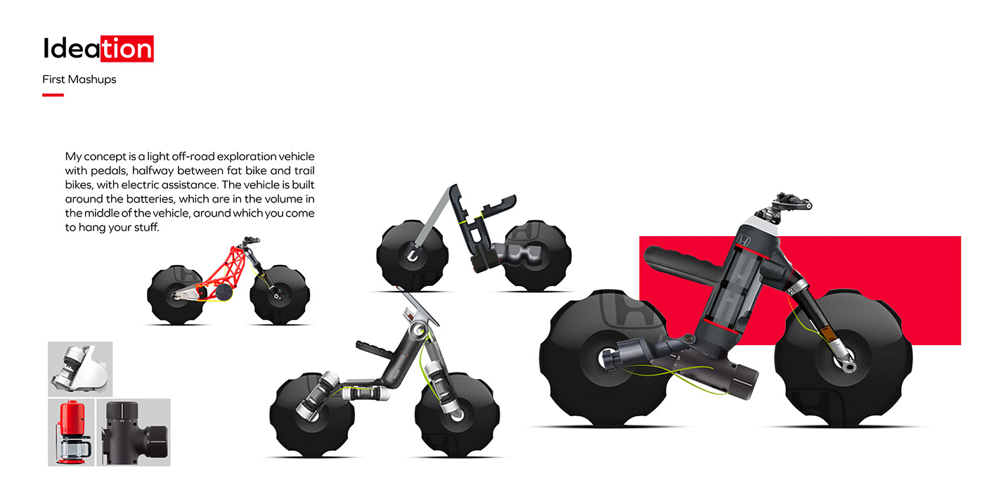Bicycle，vehicle，sketch，conceptual design，
