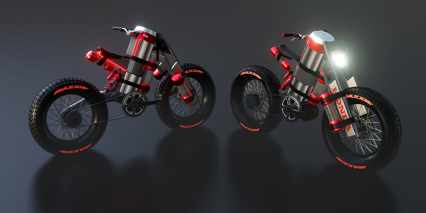 Bicycle，vehicle，sketch，conceptual design，