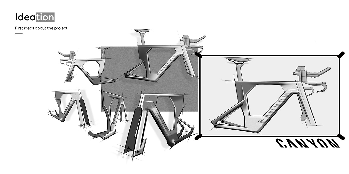 Bicycle，vehicle，sketch，conceptual design，