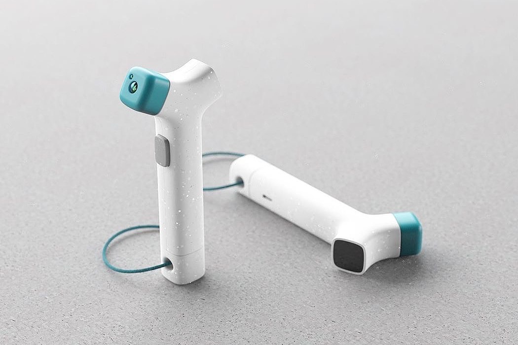 thermometer，medical apparatus and instruments，conceptual design，The thermometer，