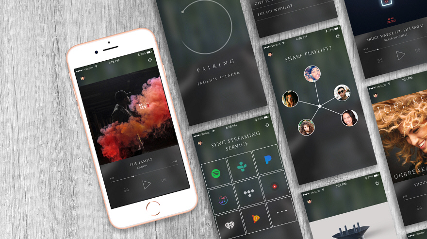 industrial design，product design，Wireless speaker，Fuyuu，