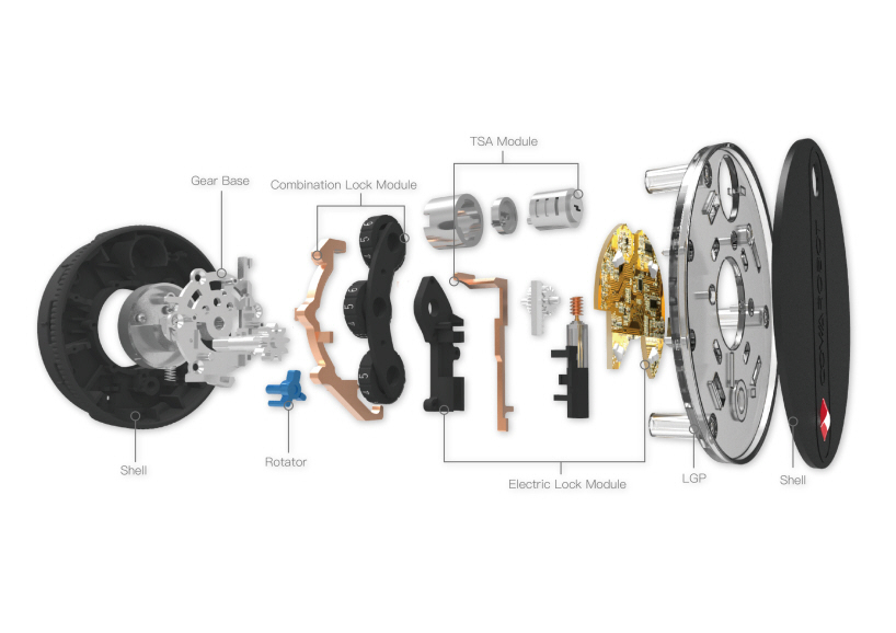 Smart trunk，COWAROBOT R1，product design，industrial design，