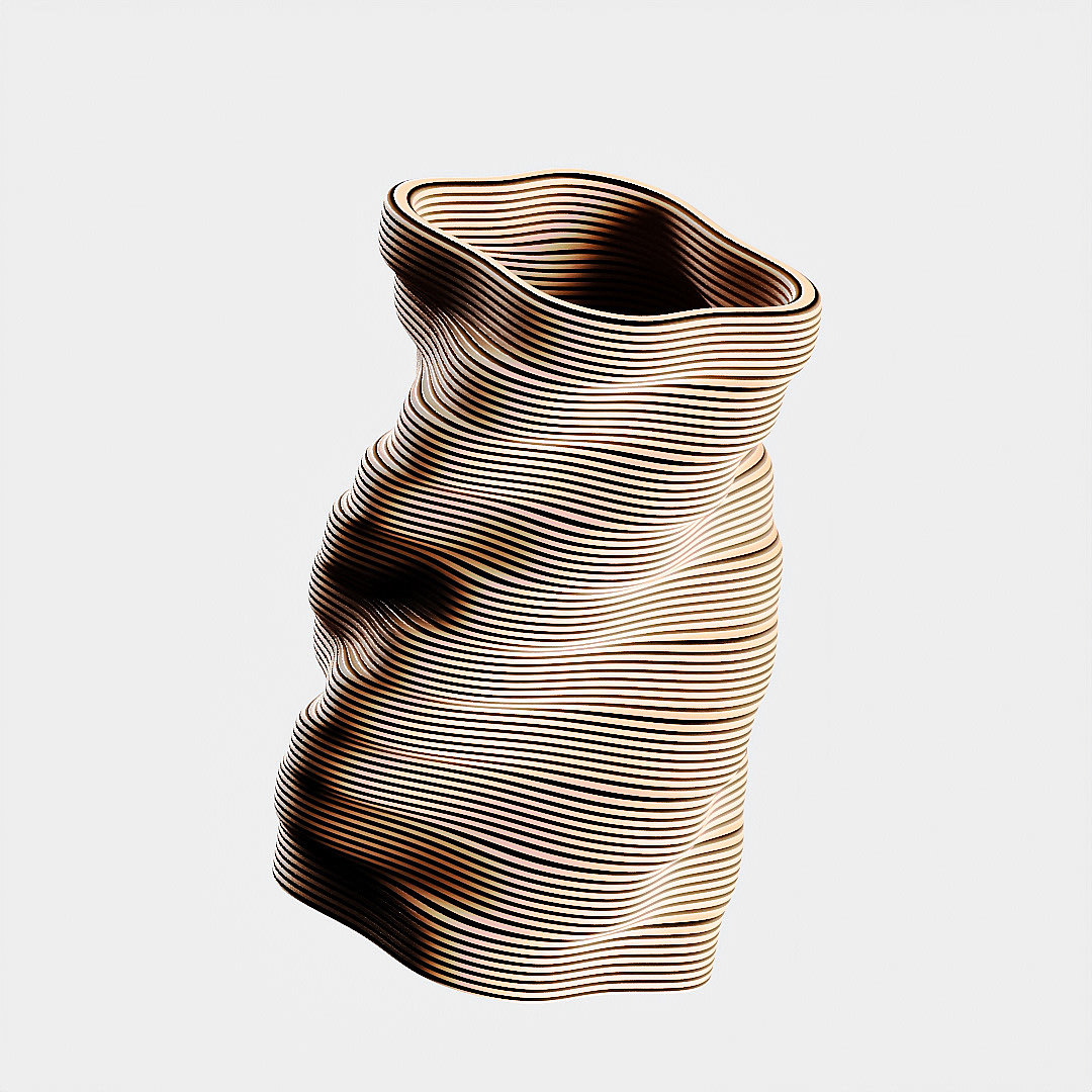 TWST，vase，Concrete texture，