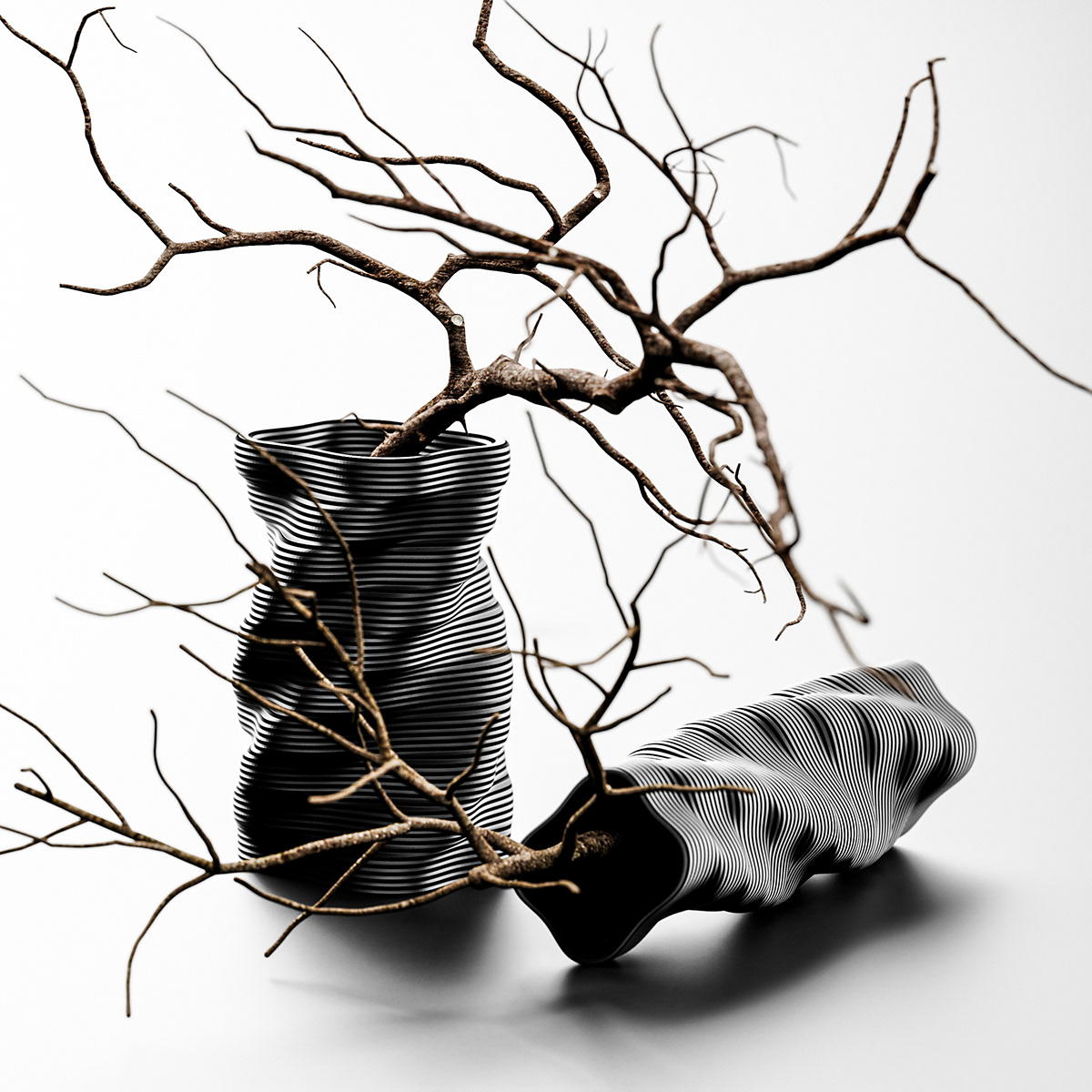 TWST，vase，Concrete texture，