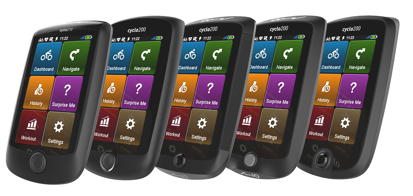 Matthew GG，product design，Mio Cyclo 210-220，Simple design，design language ，Ergonomics，