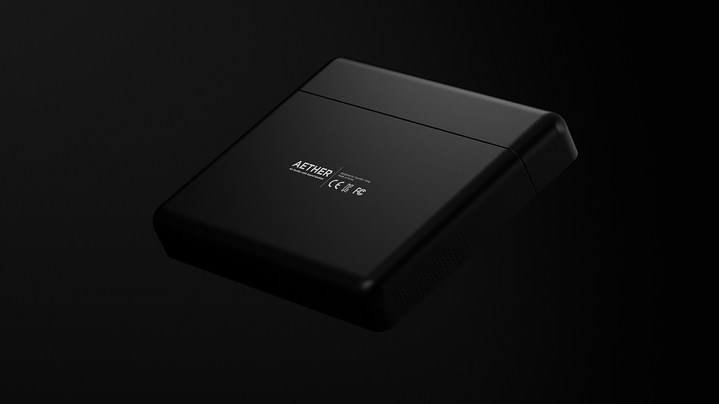 Hyunbin Yang，Aether，product design，air cleaner，Modern life，