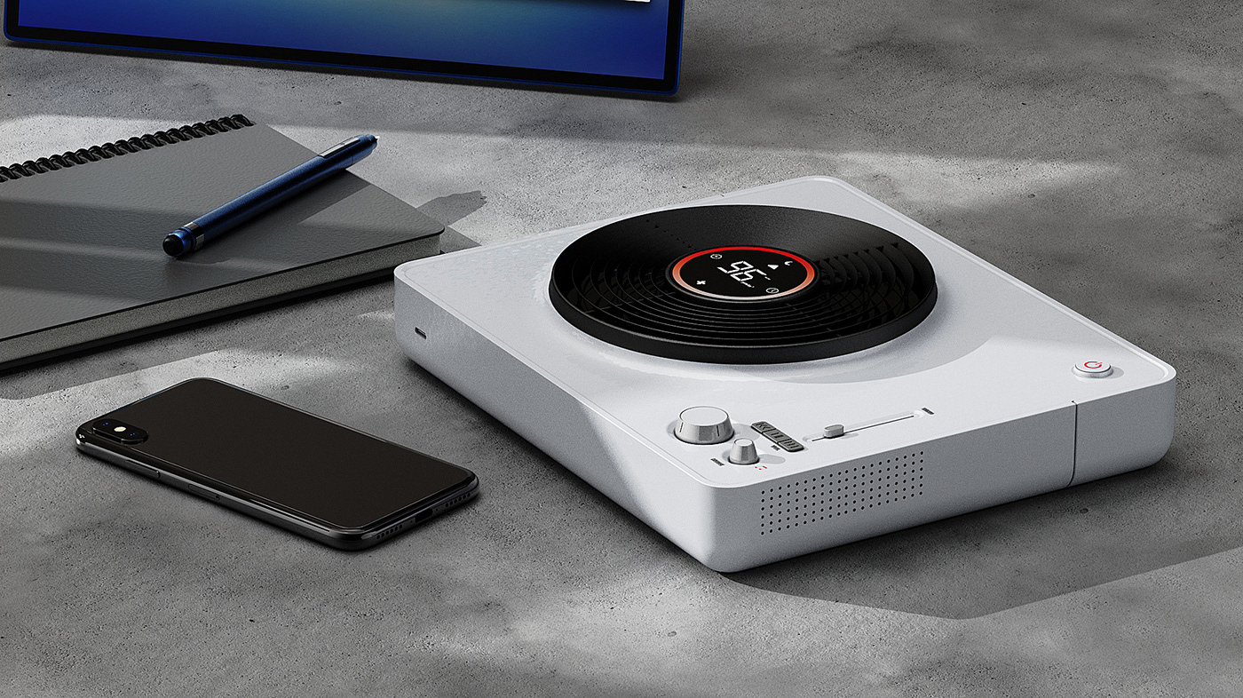 Hyunbin Yang，Aether，product design，air cleaner，Modern life，