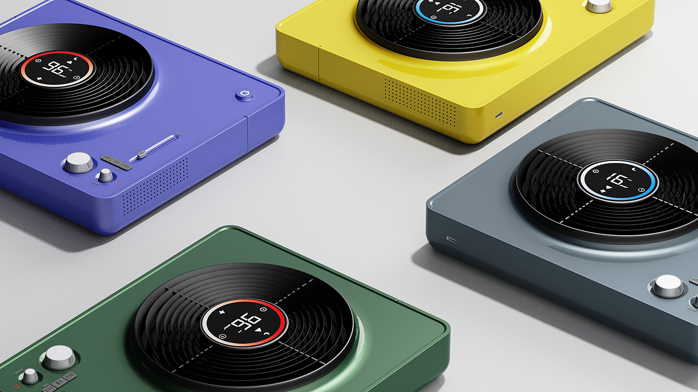 Hyunbin Yang，Aether，product design，air cleaner，Modern life，