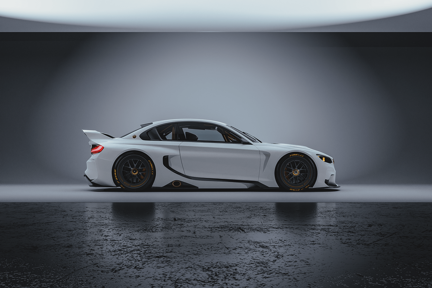 Ryan Giffary.，BMW Vision GT，Automobile design，Streamlined design，