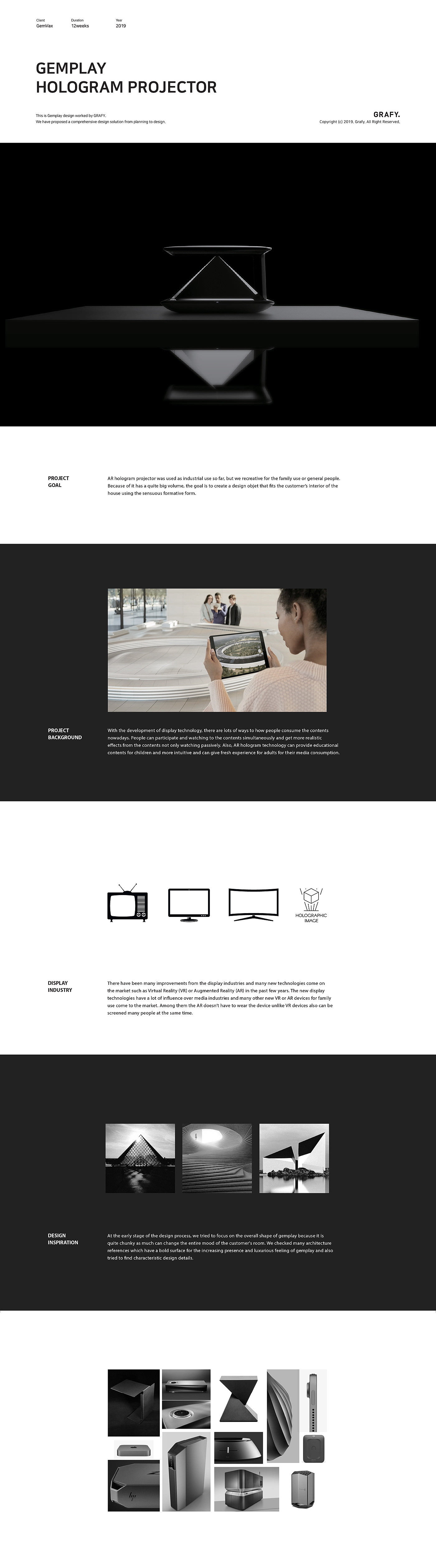 creative font，Gemplay，Hologram Projector，Ar holographic projector，