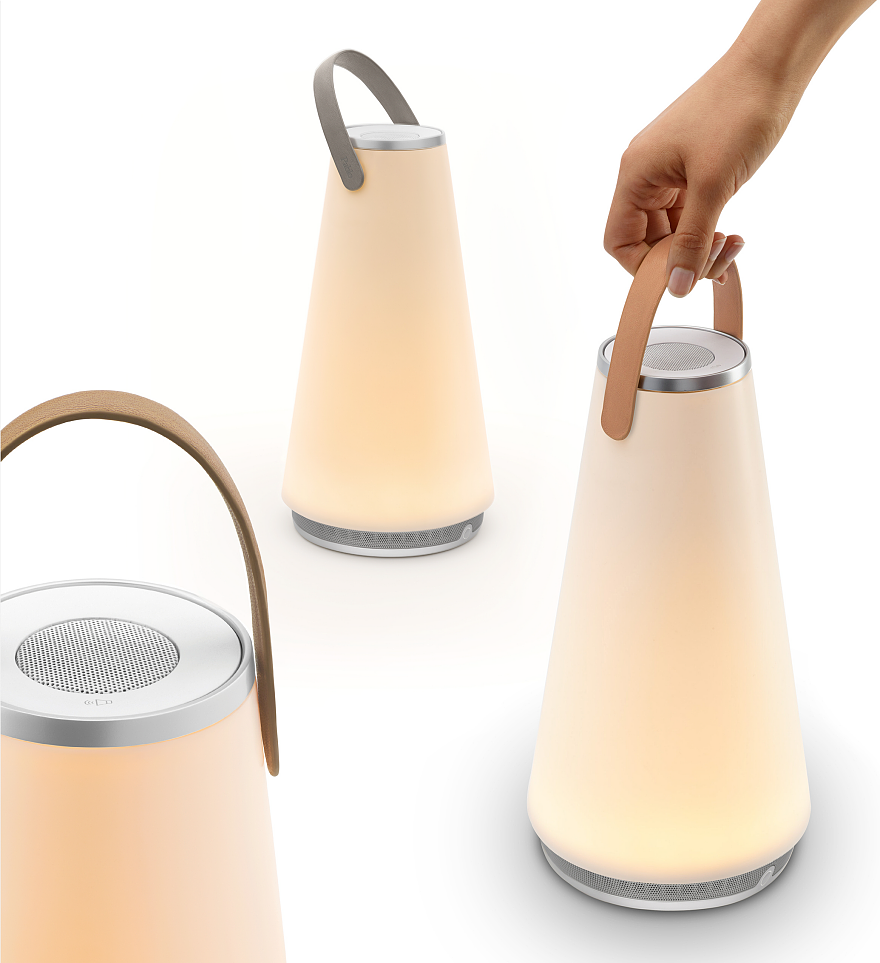 Desk lamp，loudspeaker box，product design，industrial design，