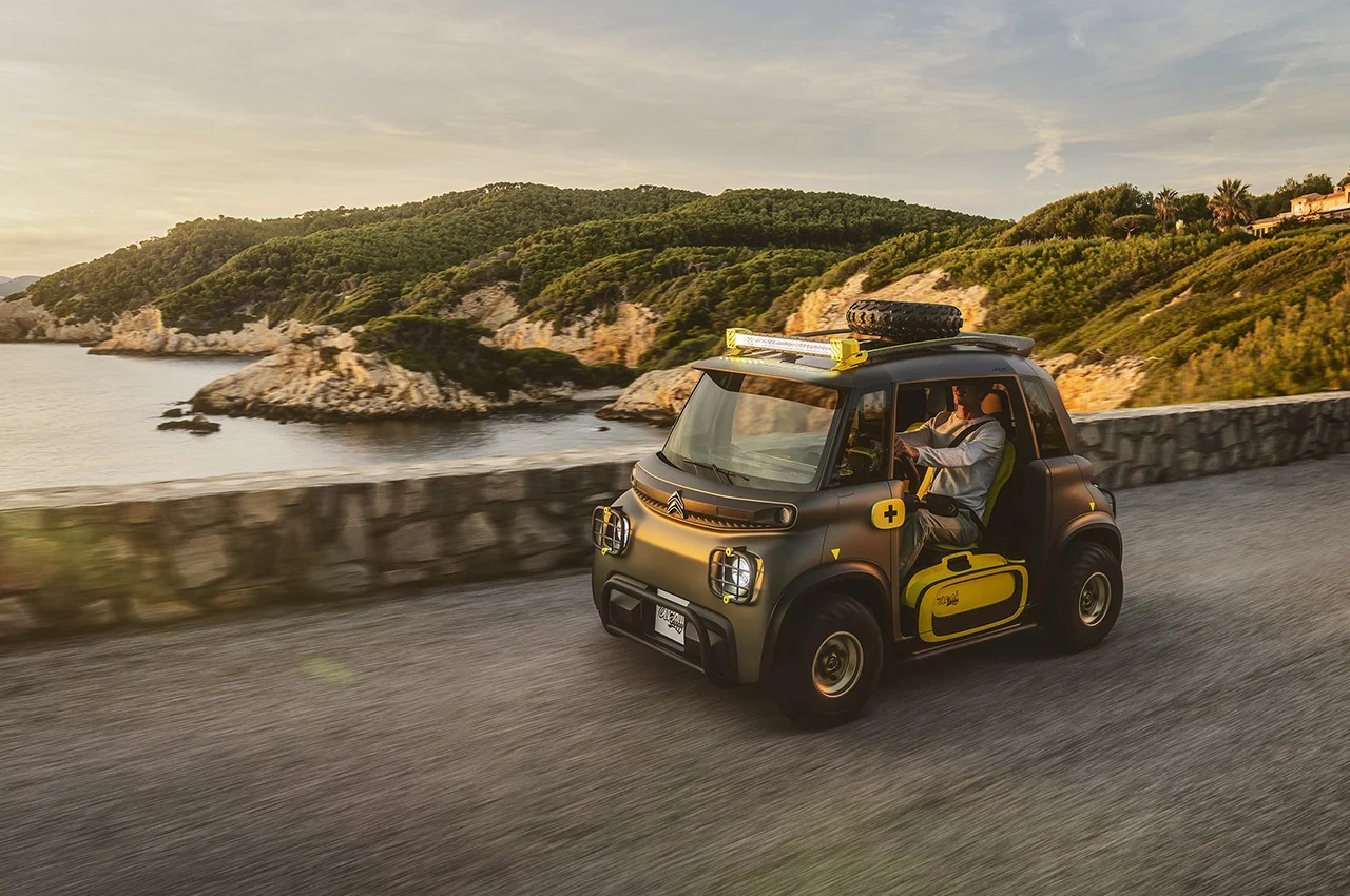 Citroen，Off road electric vehicle，MY AMI BUGGY，Citroen，All electric AMI City，Fashion and practicality，