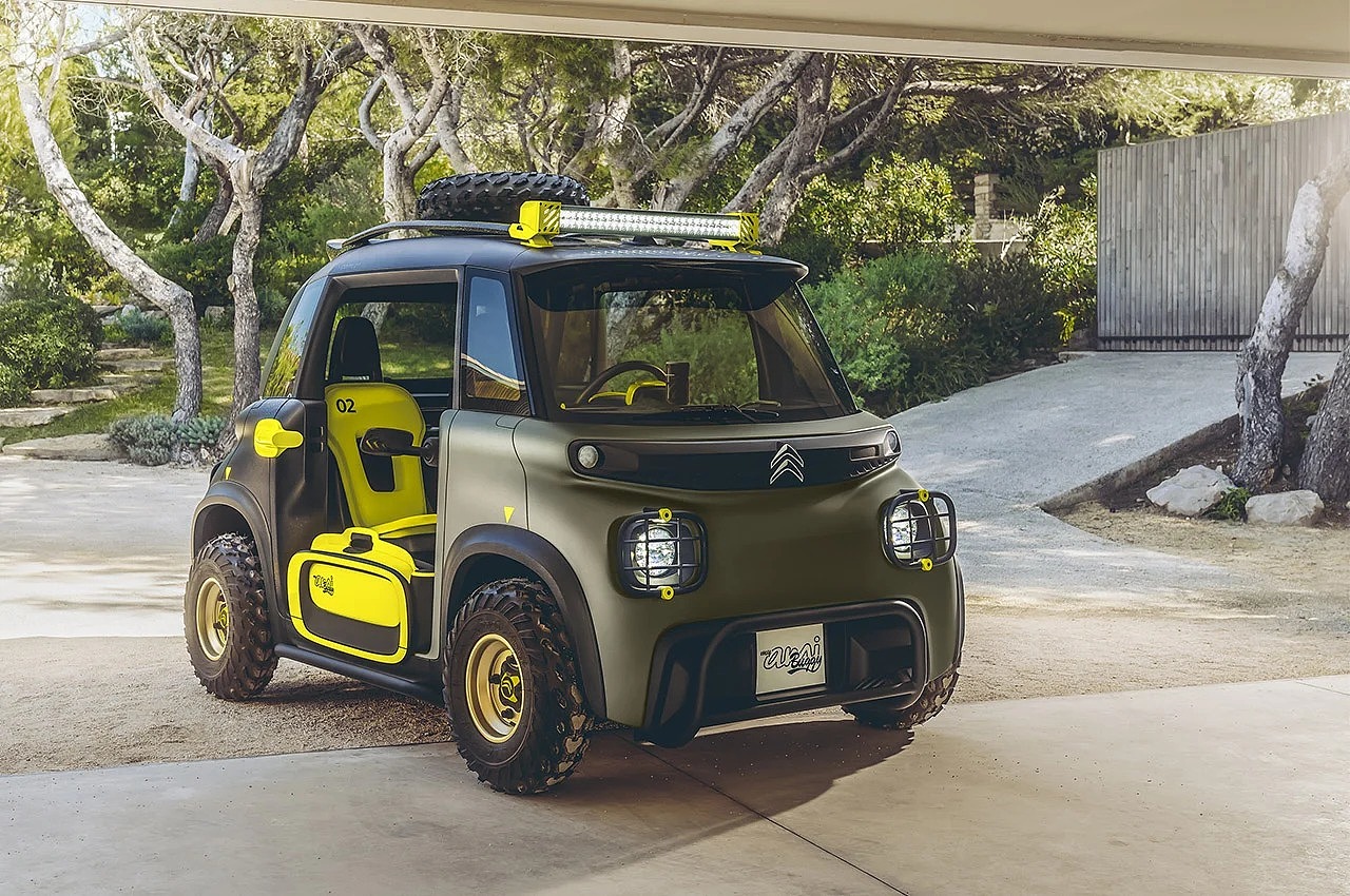 Citroen，Off road electric vehicle，MY AMI BUGGY，Citroen，All electric AMI City，Fashion and practicality，