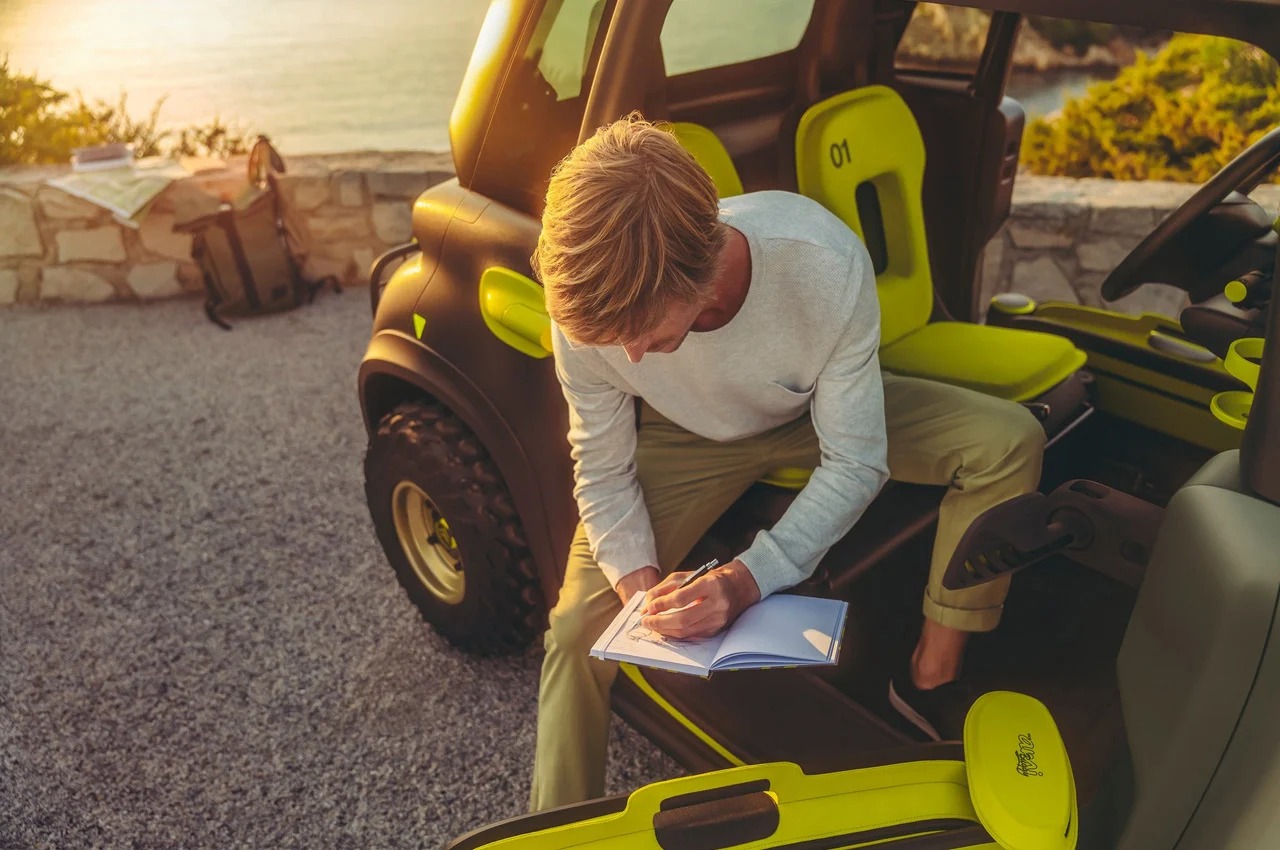 Citroen，Off road electric vehicle，MY AMI BUGGY，Citroen，All electric AMI City，Fashion and practicality，