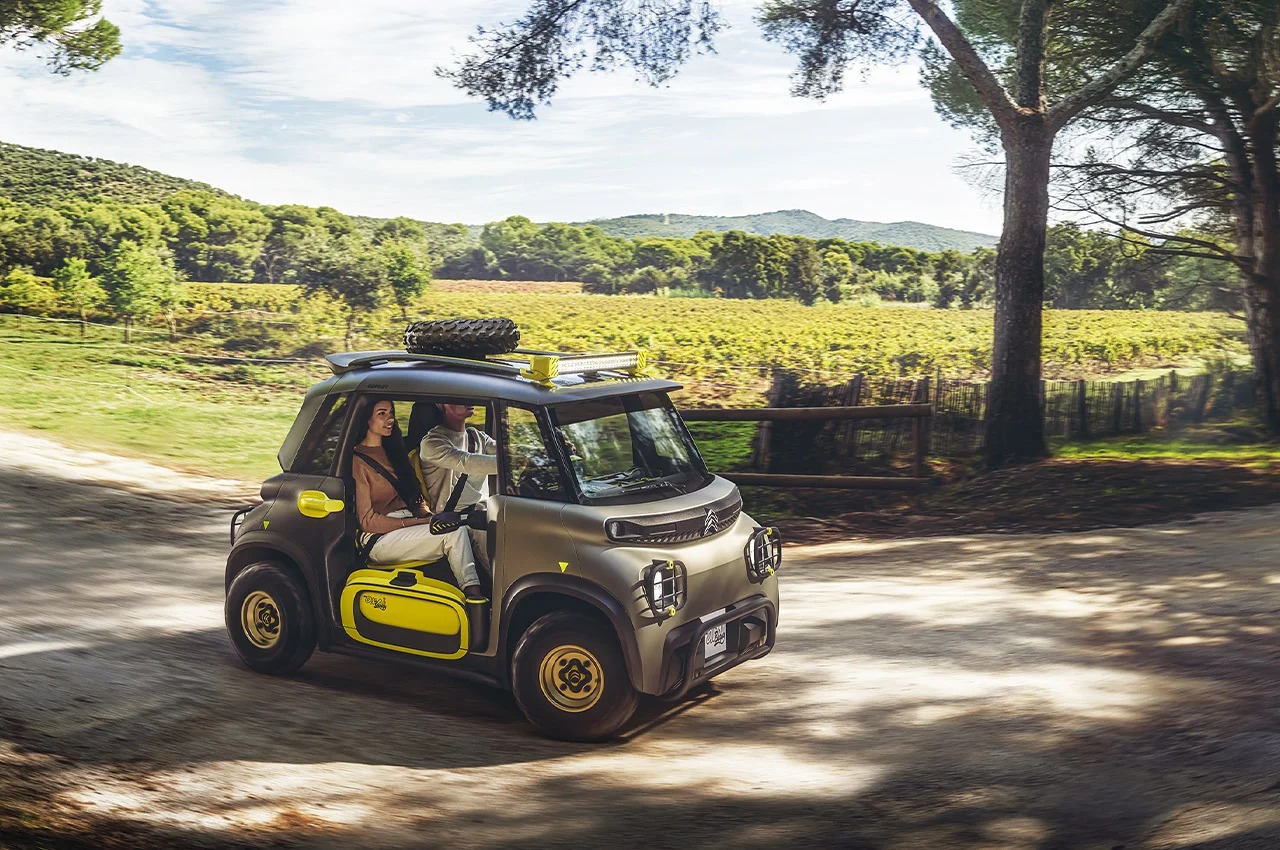 Citroen，Off road electric vehicle，MY AMI BUGGY，Citroen，All electric AMI City，Fashion and practicality，