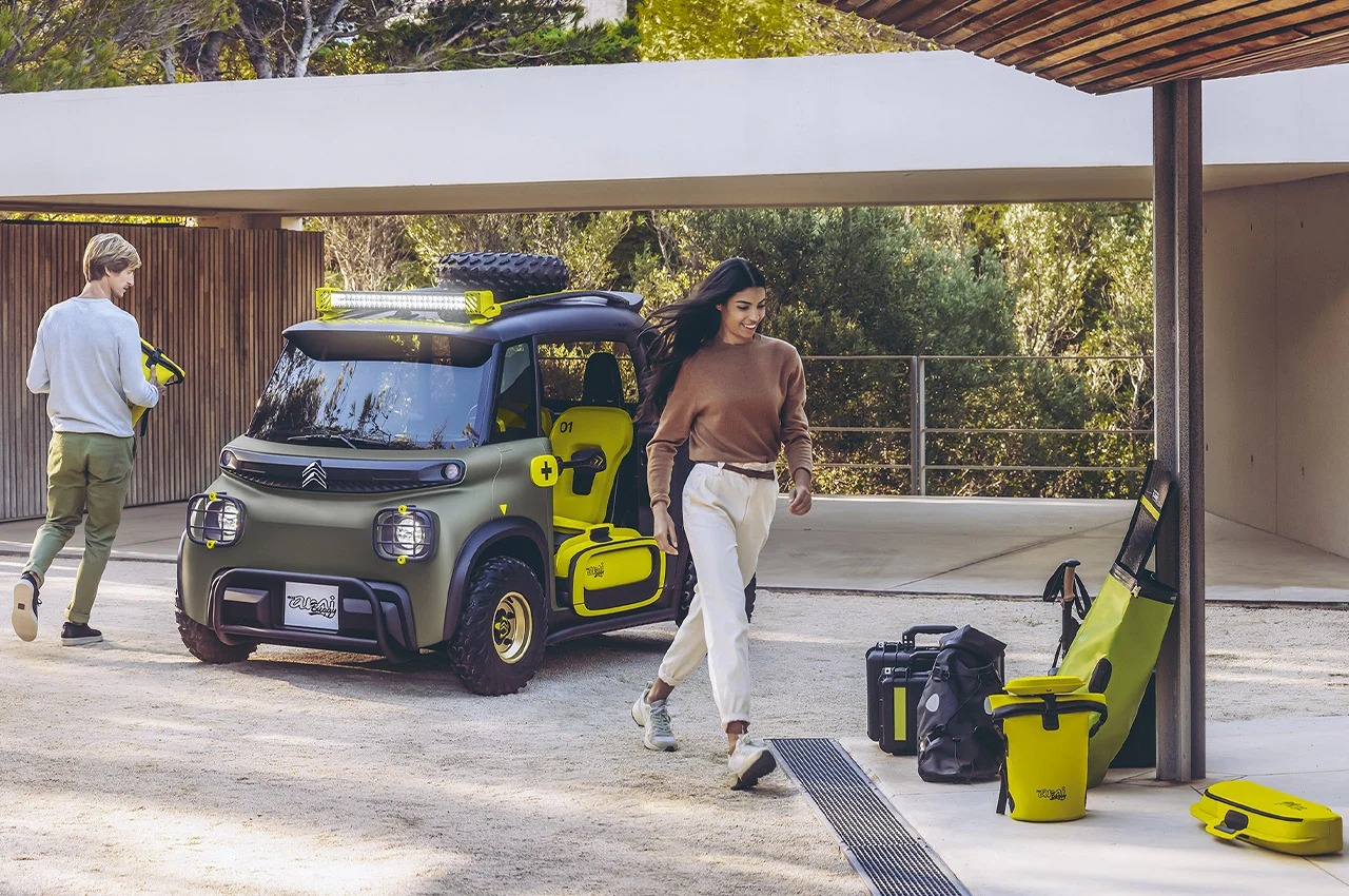 Citroen，Off road electric vehicle，MY AMI BUGGY，Citroen，All electric AMI City，Fashion and practicality，