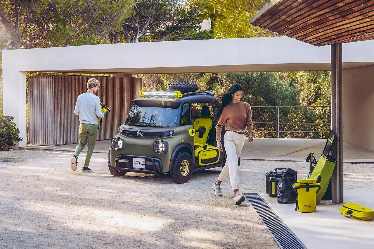 Citroen，Off road electric vehicle，MY AMI BUGGY，Citroen，All electric AMI City，Fashion and practicality，