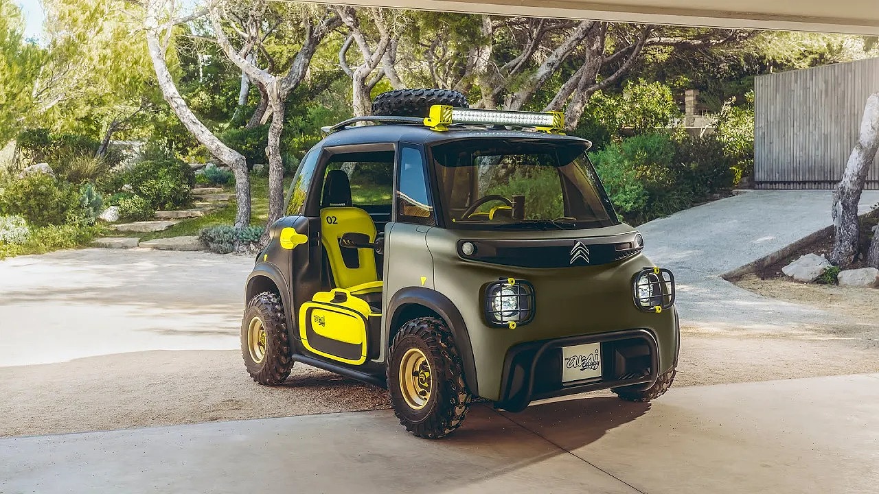 Citroen，Off road electric vehicle，MY AMI BUGGY，Citroen，All electric AMI City，Fashion and practicality，