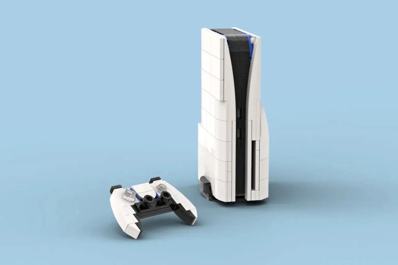 Rolling Bricks，LEGO Sony Playstation 5 replica，product design，