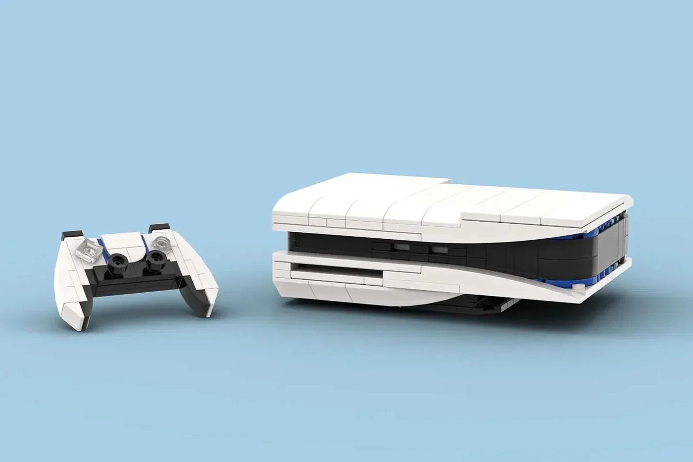 Rolling Bricks，LEGO Sony Playstation 5 replica，product design，