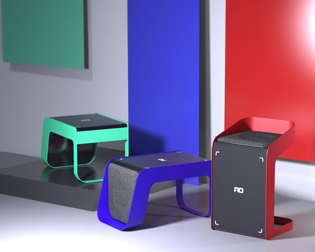 desk，stool，combination，