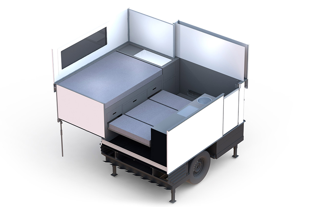 trailer，Campervan，Wagon，