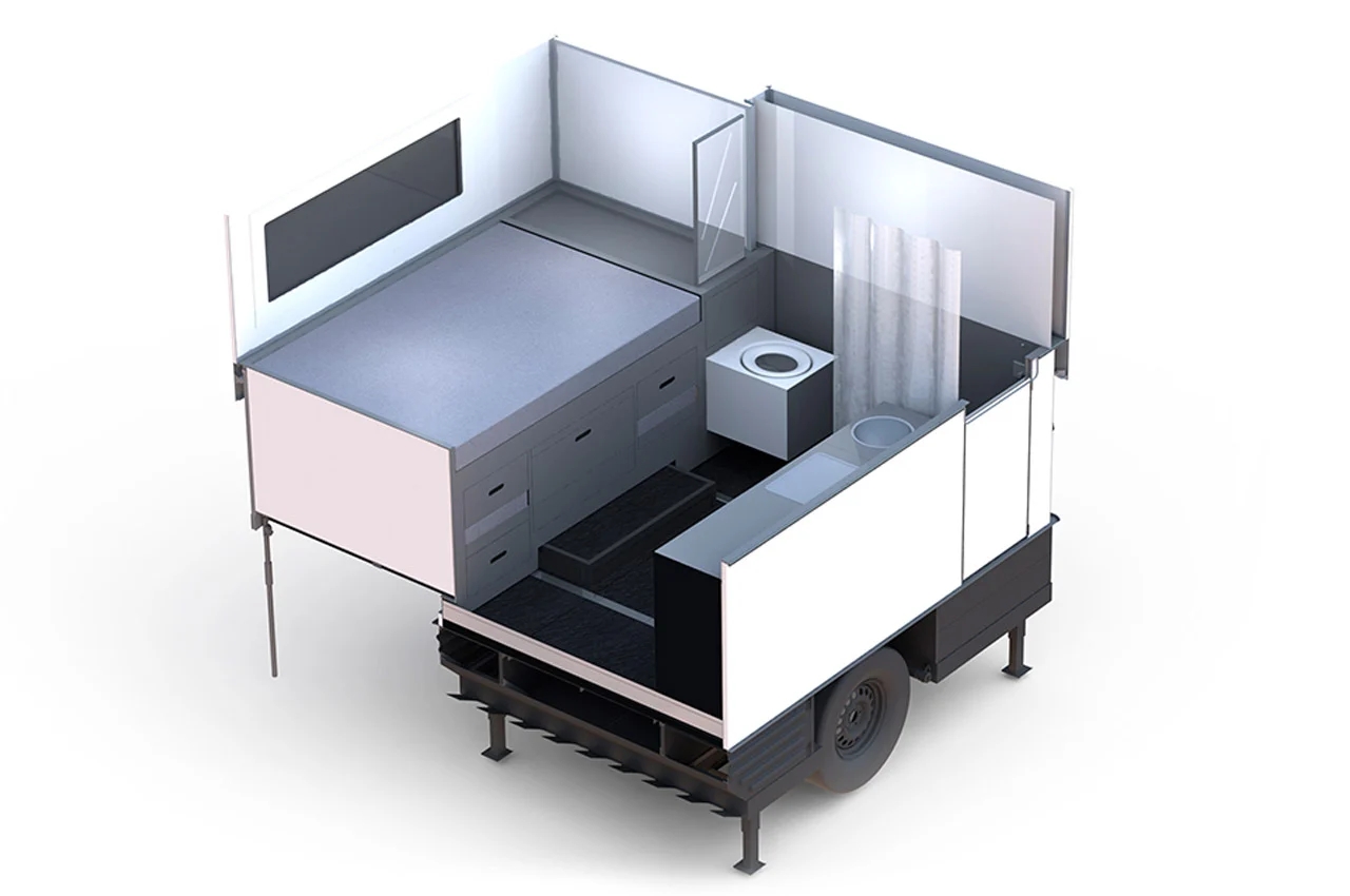 trailer，Campervan，Wagon，