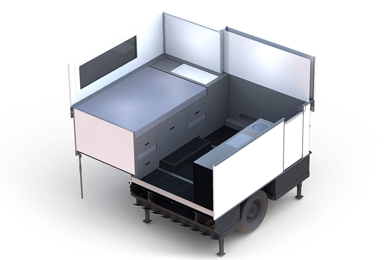 trailer，Campervan，Wagon，