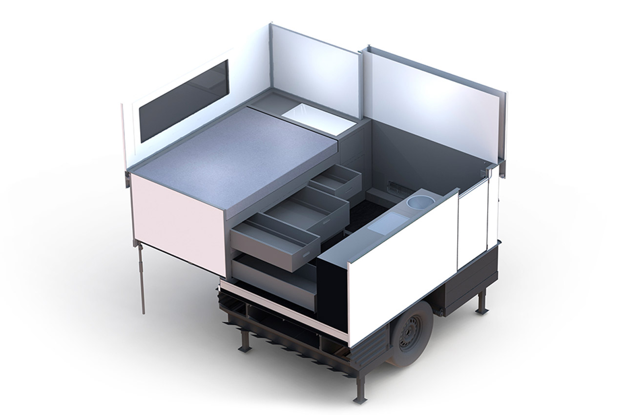 trailer，Campervan，Wagon，