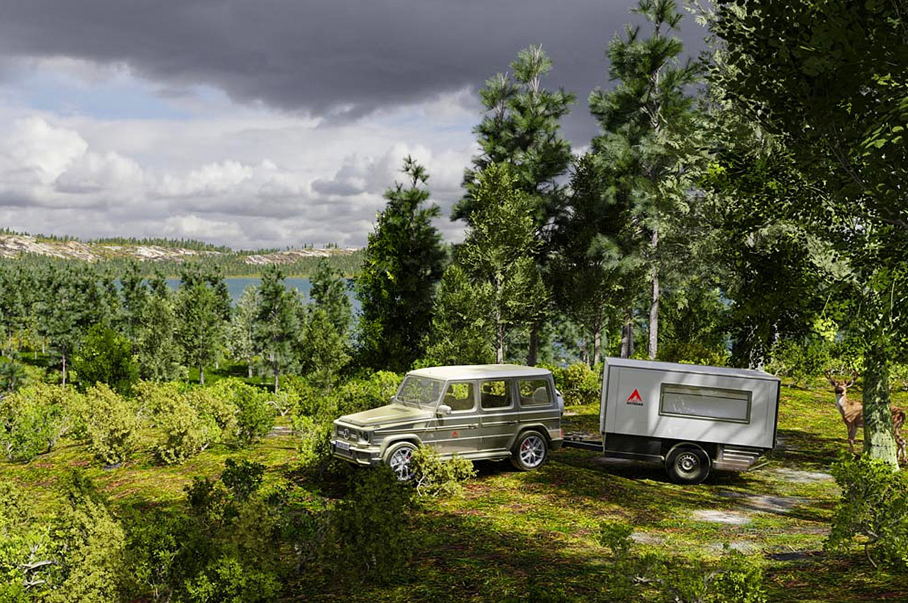 trailer，Campervan，Wagon，