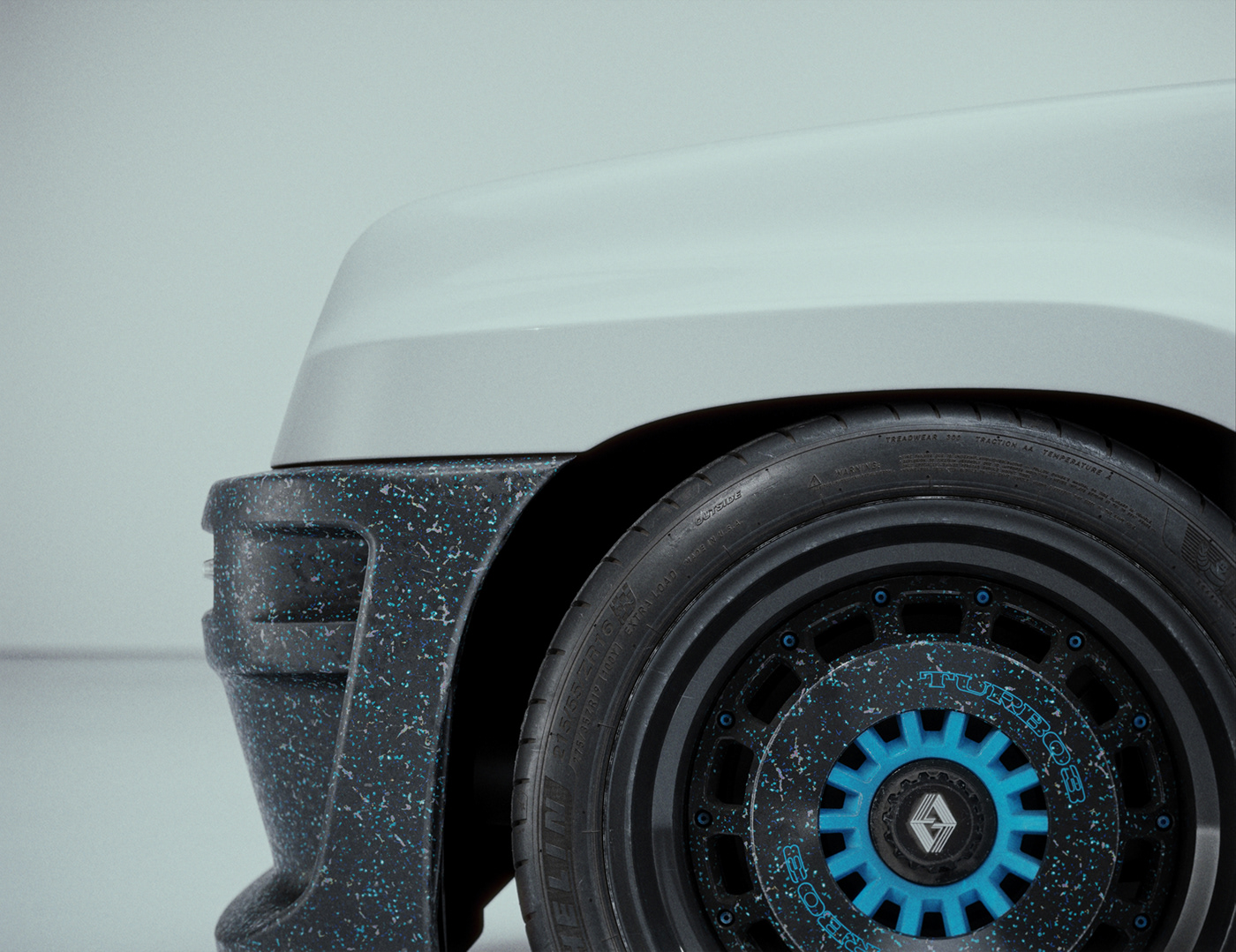 automobile，Recyclable materials，sustainable，cgi，